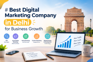 Looking for the best digital marketing company in Delhi? Explore expert SEO, social media, PPC, content marketing, and online marketing services to grow your business.